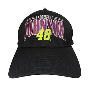 New Era Jimmie Johnson 48 NASCAR Racing Strapback Hat OS